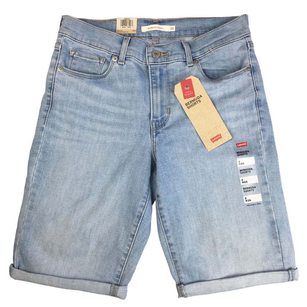 Levi’s Women's Bermuda Denim Shorts 26